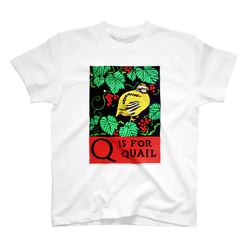 QはクエイルのQ スタンダードTシャツ