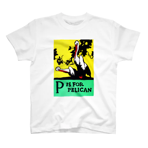 PはペリカンのP スタンダードTシャツ