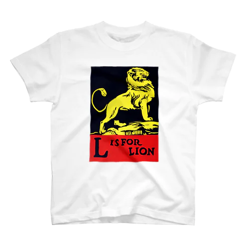 LはライオンのL Regular Fit T-Shirt