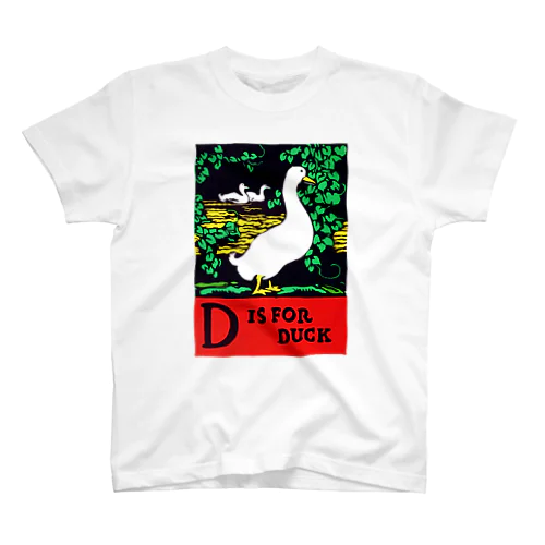 DはダックのD Regular Fit T-Shirt