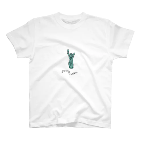 STATUE OF LIBERTY_透明 Regular Fit T-Shirt