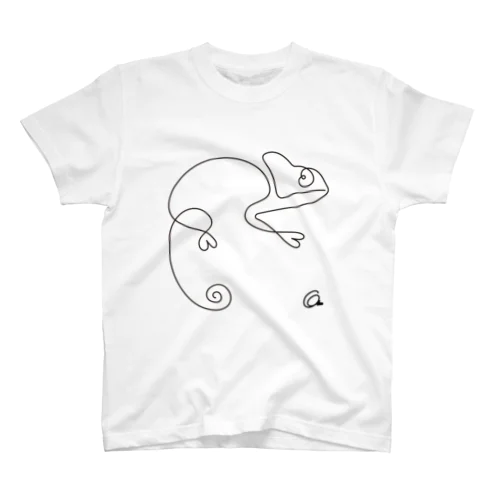 One_Line_Chameleon スタンダードTシャツ