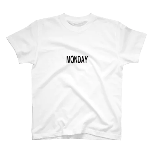 Tシャツ『MONDAY』（全9色） Regular Fit T-Shirt