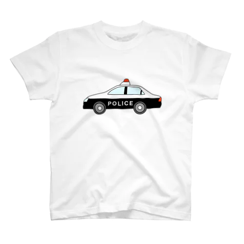 パトカーのTシャツ スタンダードTシャツ