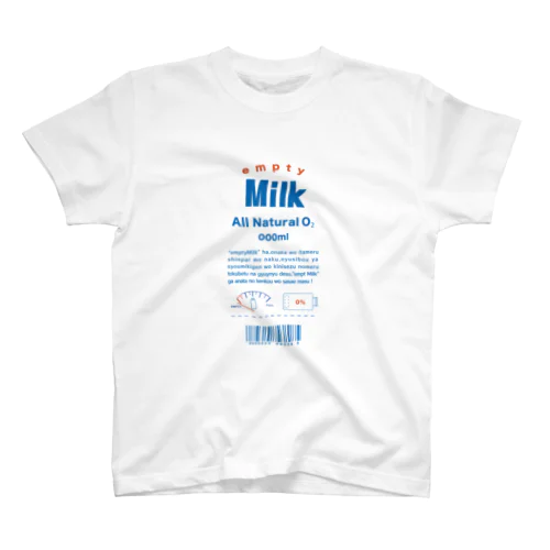 empty Milk スタンダードTシャツ