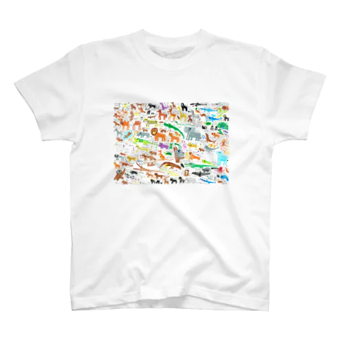 Seiji　ZOO_No.3（codomodusロゴ入） Regular Fit T-Shirt