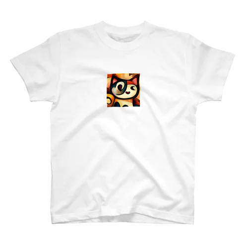 Mysterious Cat Regular Fit T-Shirt