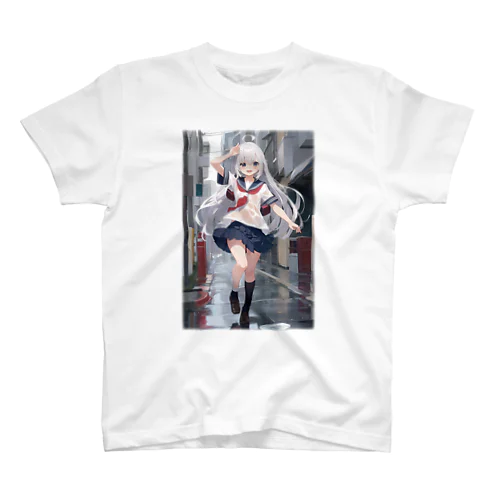 雨上がりの少女 スタンダードTシャツ