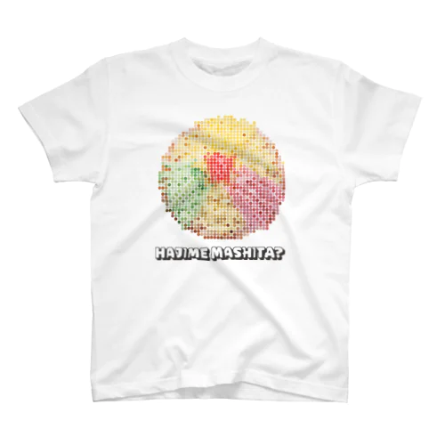 冷やし中華（ドット） スタンダードTシャツ