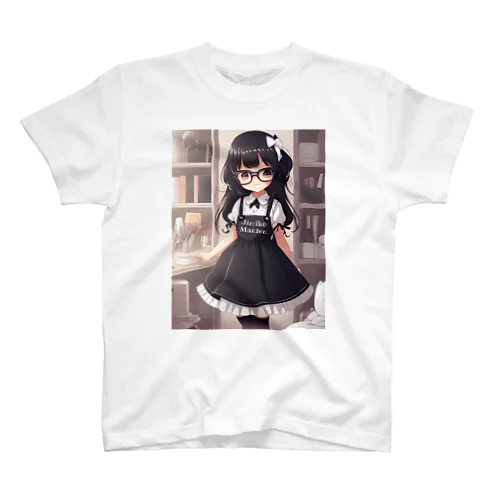 【Jimiko Maiden】お部屋の中の地味子メイド スタンダードTシャツ