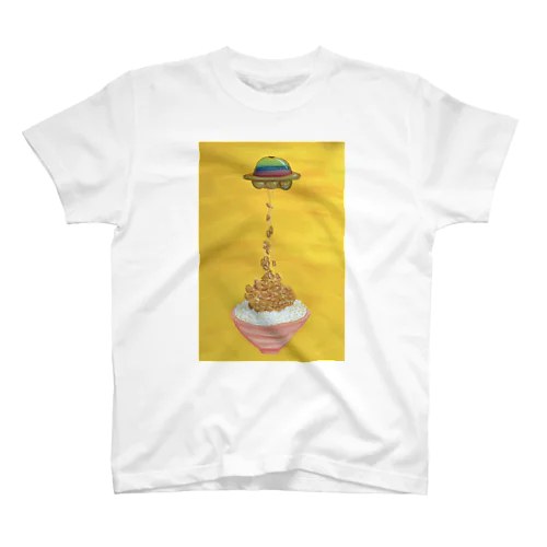 UFOと納豆 スタンダードTシャツ