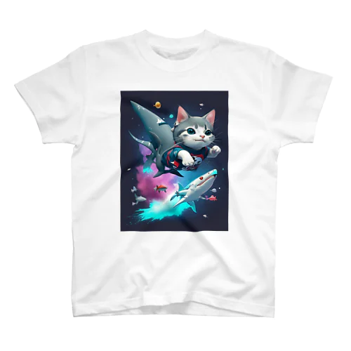 鮫猫ＧＡＬＡＸＹ スタンダードTシャツ