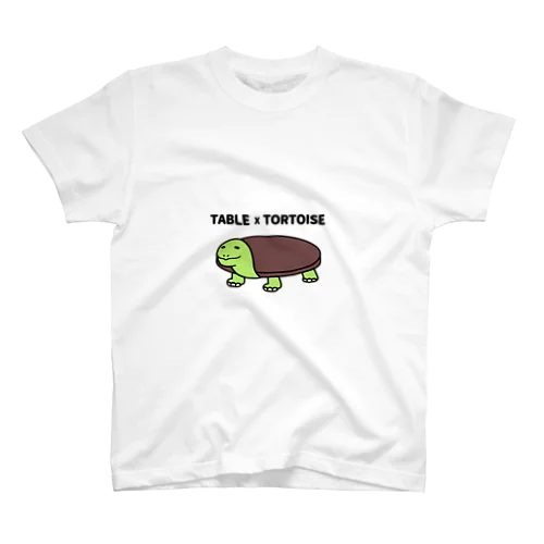 家具動物 TABLE×TORTOISE スタンダードTシャツ