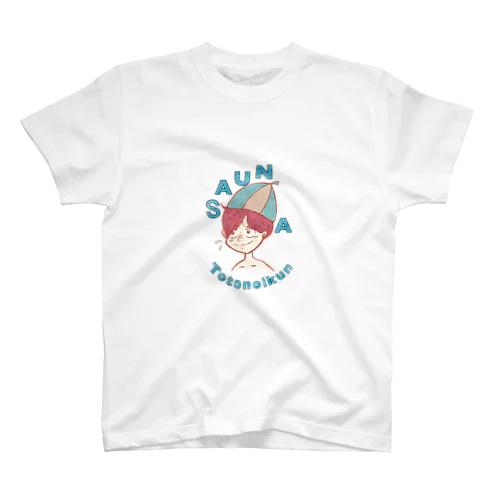 サウナ　整いくん スタンダードTシャツ