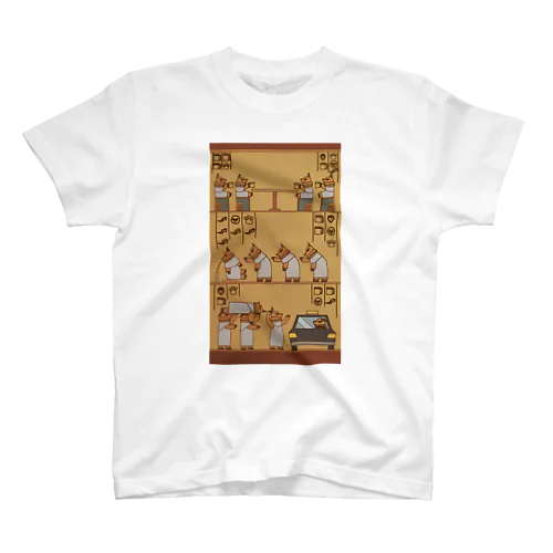 壁画「泥酔・嘔吐・帰宅」・王家の谷・コンコン3世王墓・KTN55 Regular Fit T-Shirt