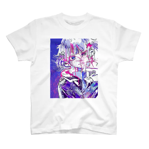 開花シャツ Regular Fit T-Shirt