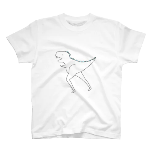 美脚恐竜 Regular Fit T-Shirt
