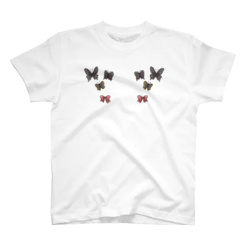 蝶々とリボン スタンダードTシャツ