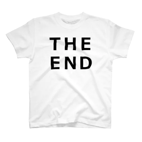 THE END (黒) Regular Fit T-Shirt