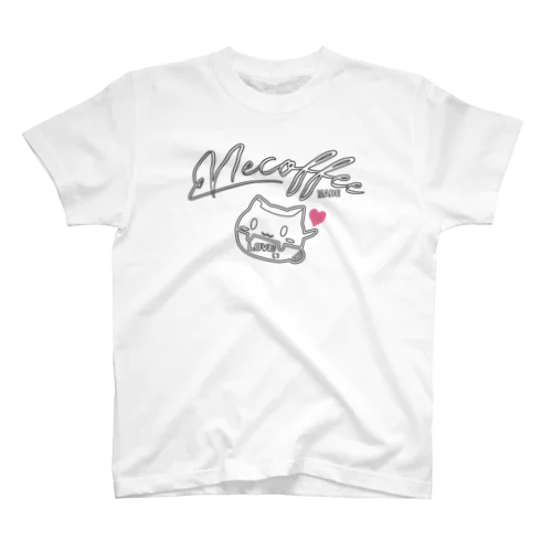 Tシャツペット、ネコーヒーLOVEぃちゃん❤️ スタンダードTシャツ