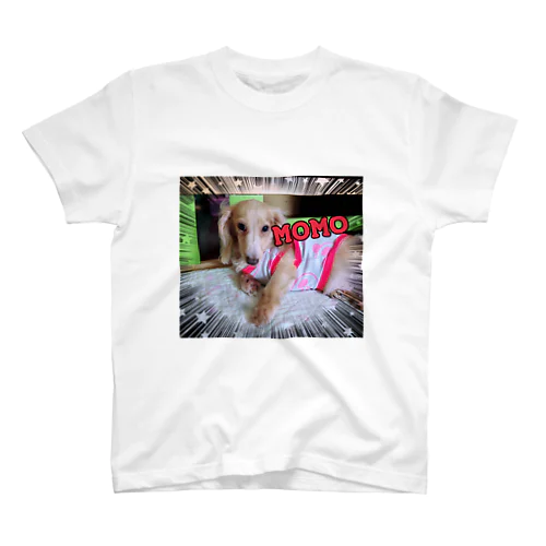 愛犬MOMO スタンダードTシャツ