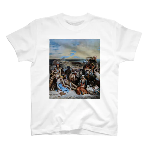 キオス島の虐殺 / The Massacre at Chios Regular Fit T-Shirt