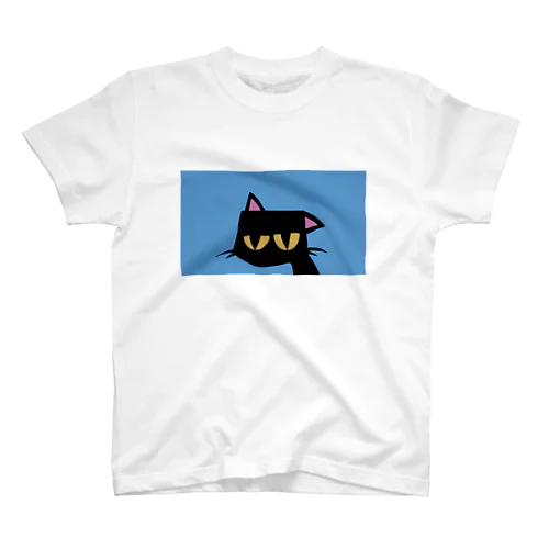 タレねこ　ブルー スタンダードTシャツ