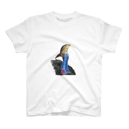 ヒクイドリ　cassowary スタンダードTシャツ