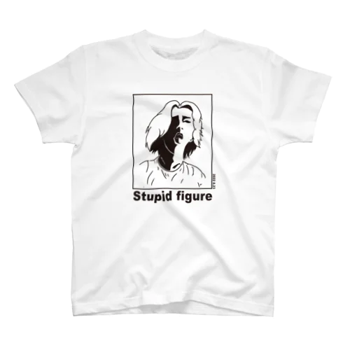 Stupid figure T Regular Fit T-Shirt