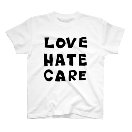 My Little Artists - Love Hate Care Regular Fit T-Shirt