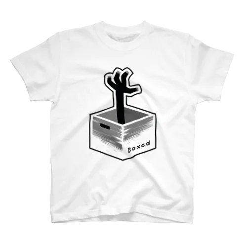 【Boxed * Horror】黒Ver Regular Fit T-Shirt