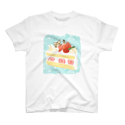 短足むぎっぴ（ショートケーキ） スタンダードTシャツ