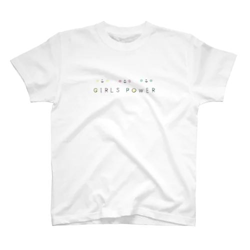 おかっぱ GIRLSPOWER  Regular Fit T-Shirt