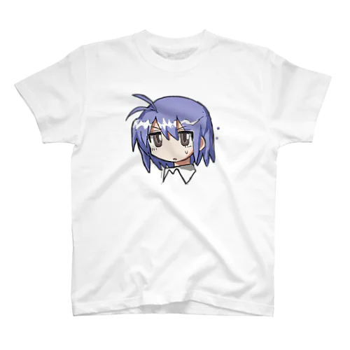 青い女の子 スタンダードTシャツ