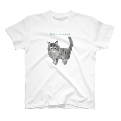 ノルウェージャンフォレストキャットのノエル スタンダードTシャツ