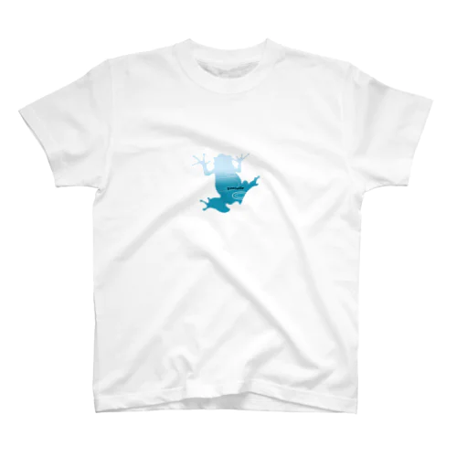 カエルと波紋2 Regular Fit T-Shirt