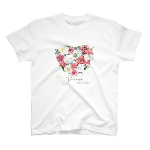 ハートに薔薇を詰め込んで。 スタンダードTシャツ