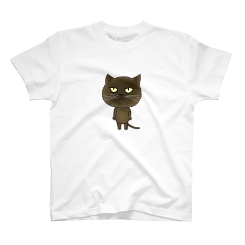 目つきが鋭いネコさん Regular Fit T-Shirt