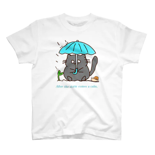 雨降って地固まる Regular Fit T-Shirt