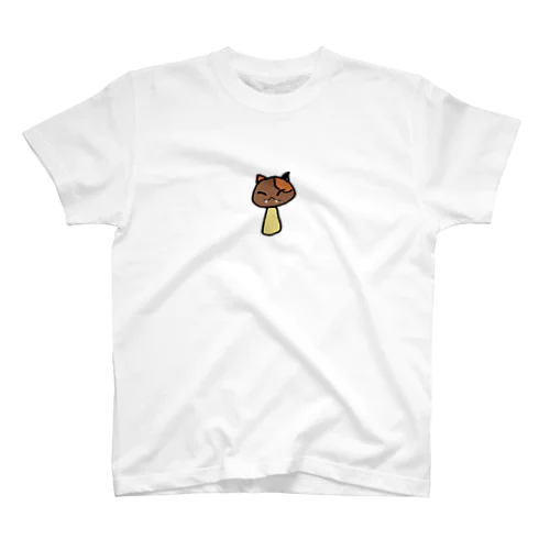しめじ猫 Regular Fit T-Shirt