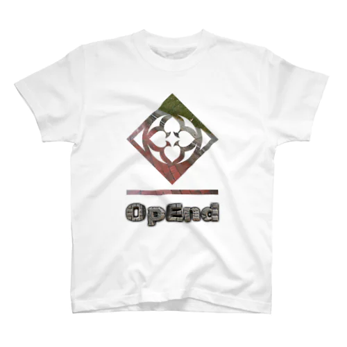 【OpEnd】SK8‐WAX スタンダードTシャツ