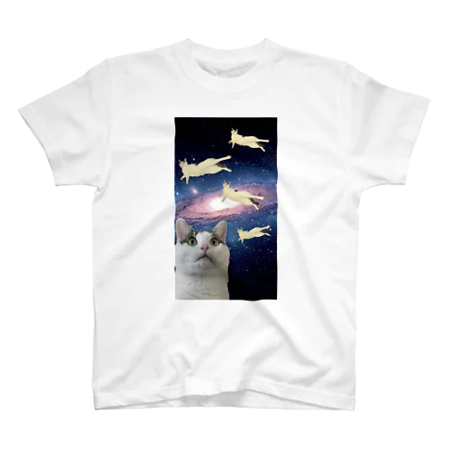 宇宙おふみ（飛行） Regular Fit T-Shirt
