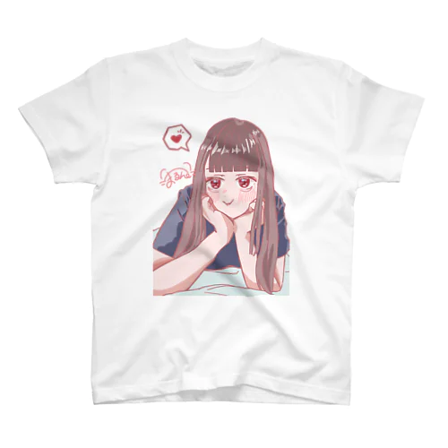 まるん。の描き下ろしグッズ スタンダードTシャツ