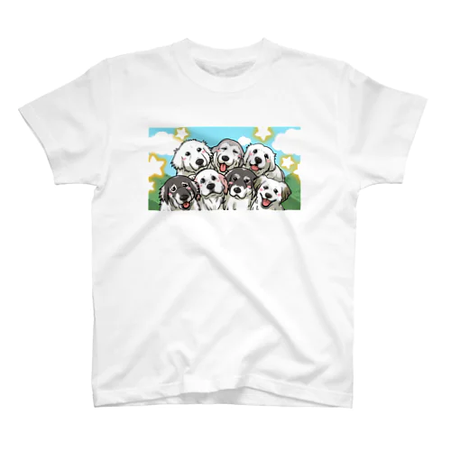 チャーム皆の衆イラスト Regular Fit T-Shirt