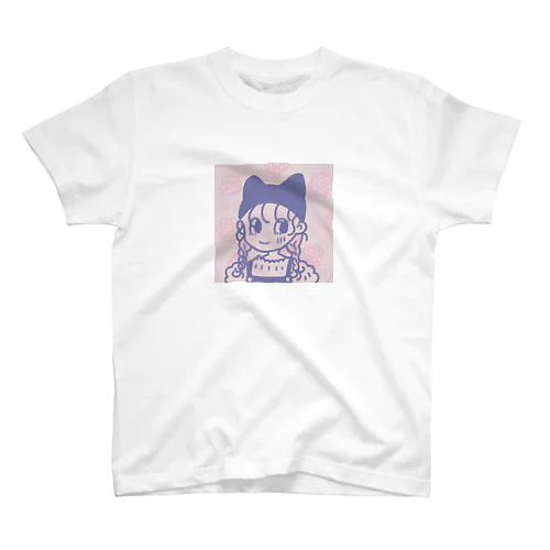 猫耳帽子の女の子 Regular Fit T-Shirt