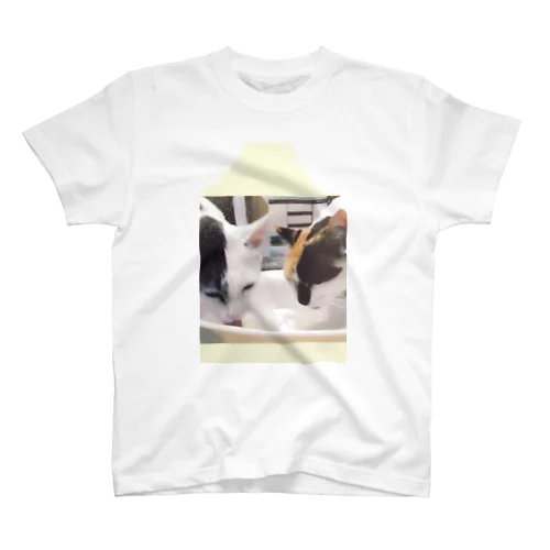 白猫バニラさんのTeaタイム スタンダードTシャツ