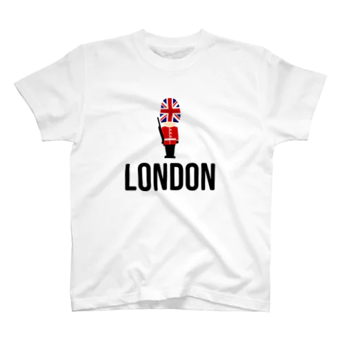 ロンドンロゴ×兵隊さん（ユニオンジャック） Regular Fit T-Shirt