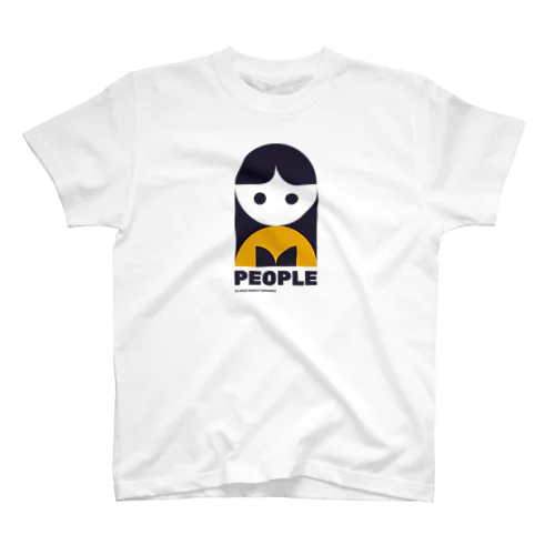 "PEOPLE" - BOOK GIRL スタンダードTシャツ