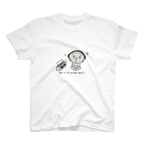 音楽っていいにゃ！ スタンダードTシャツ