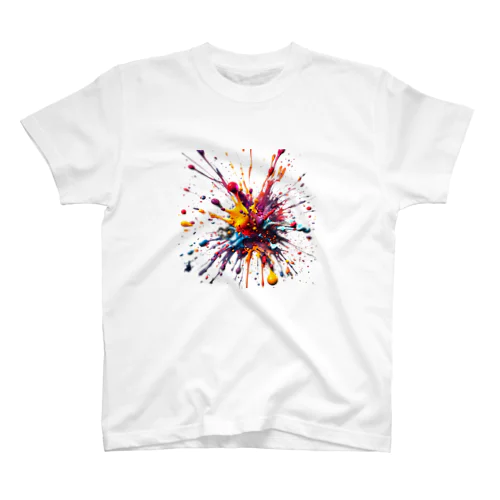 INK SPLASH Regular Fit T-Shirt